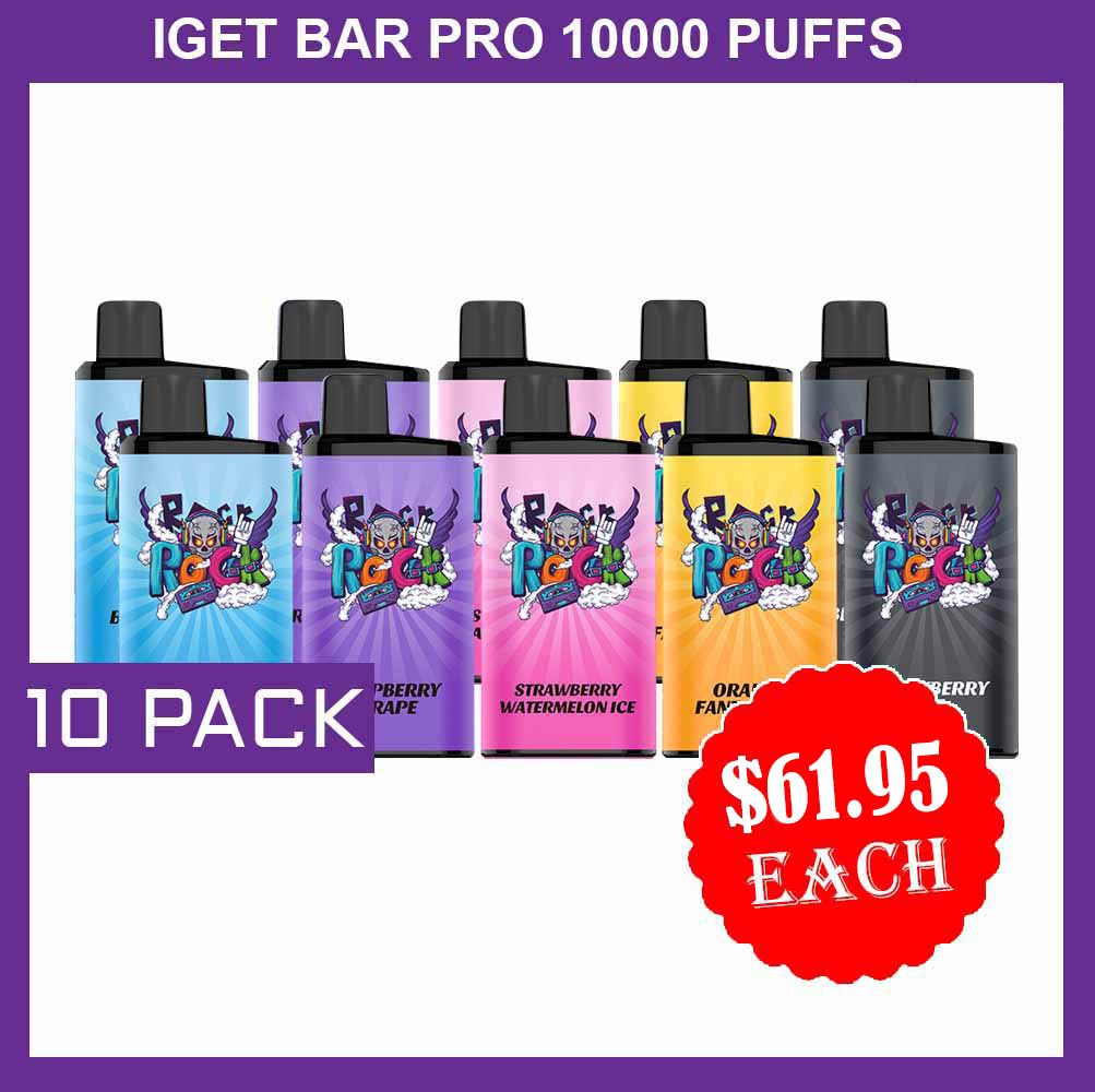IGET BAR PRO 10000 PUFFS – 10 PACK auto draft