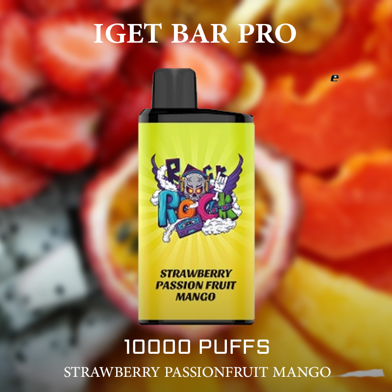 iget bar pro strawberry passionfruit mango – 10000 puffs