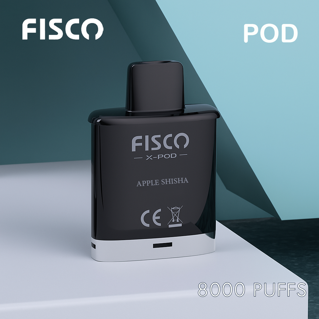 fisco xpod spearmint – 8000 puffs (pod only)