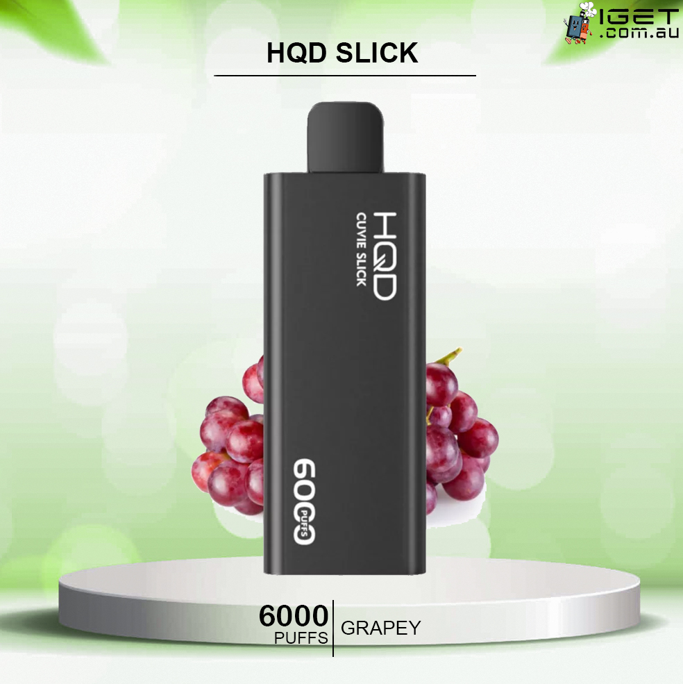 hqd slick grape ice – 6000 puffs