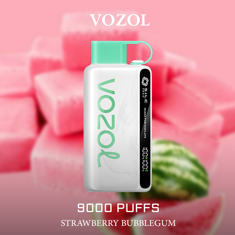 vozol watermelon bubblegum – 9000 puffs