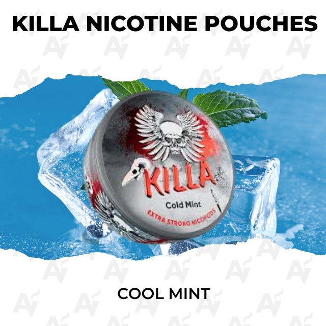 KILLA Nicotine Pouches – Cold Mint