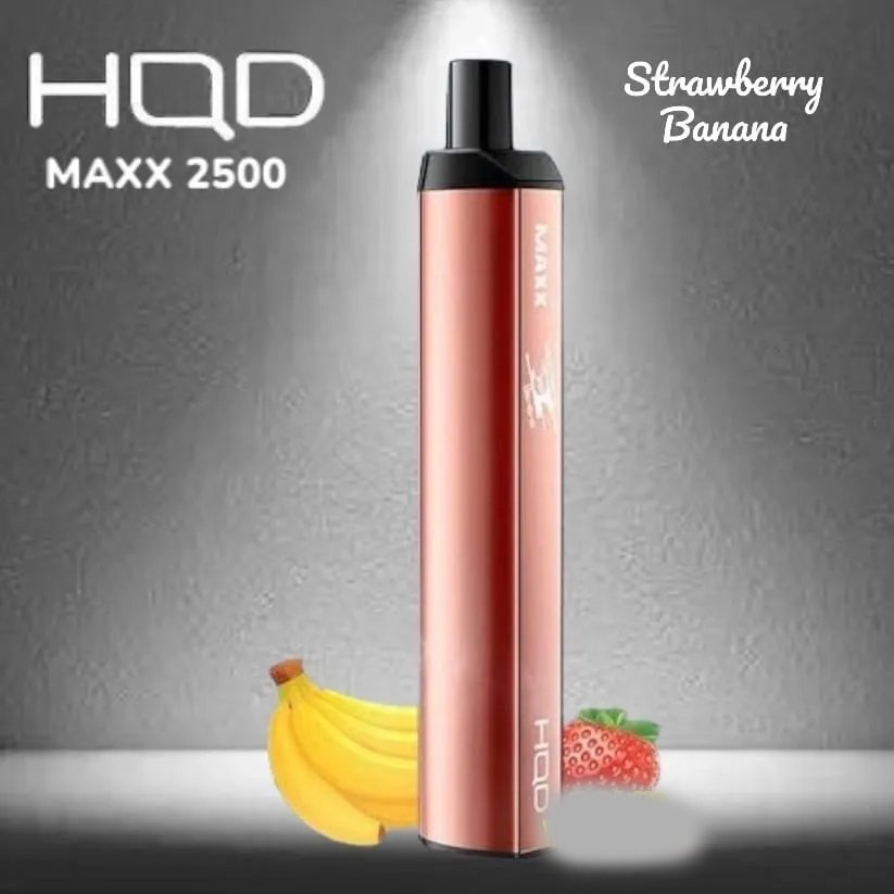 hqd maxx strawberry – 2500 puffs