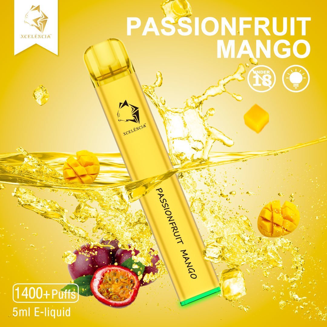 gunnpod passionfruit mango – 1400 puffs