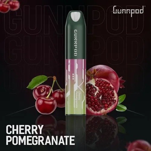 gunnpod lume cherry pomegranate – 5000 puffs