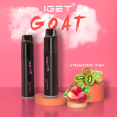 IGET-GOAT-STRAWBERRY-KIWI-–-5000-PUFFS iget goat strawberry kiwi – 5000 puffs