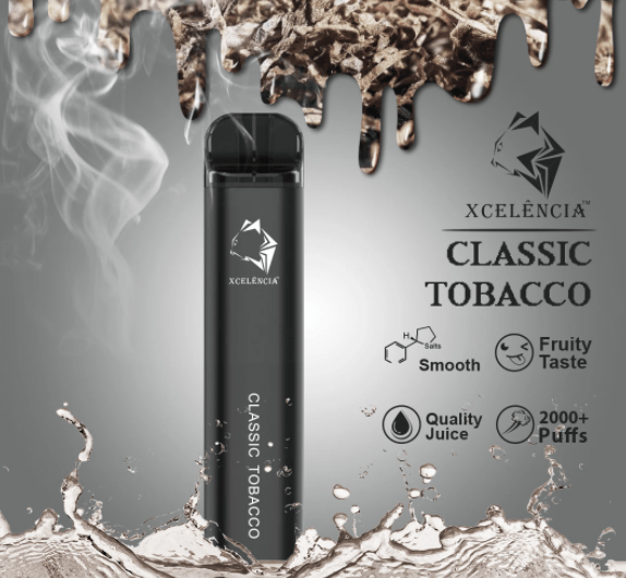 gunnpod classic tobacco – 2000 puffs