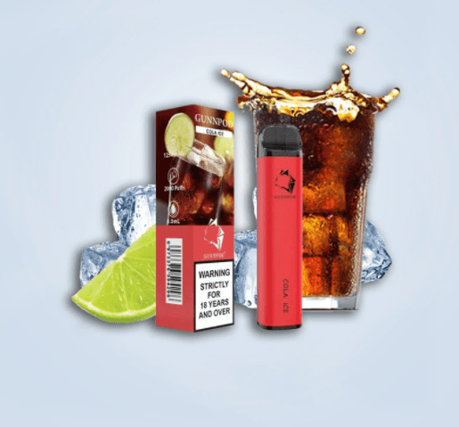 gunnpod cola ice – 2000 puffs