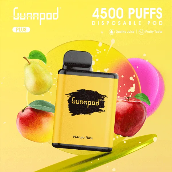 mango-rita gunnpod plus mando rita – 4500 puffs