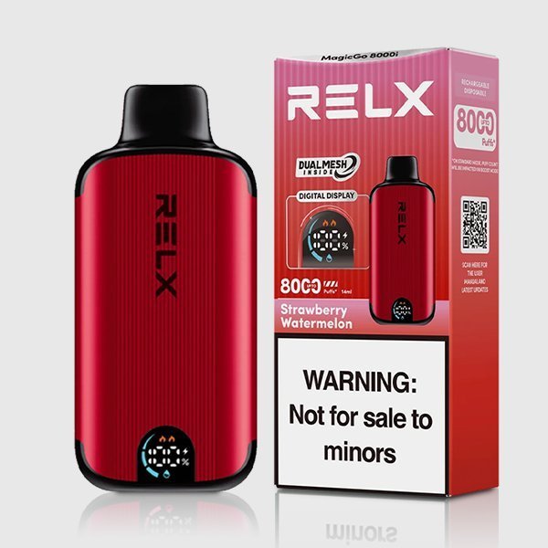relx magicgo 8000 puffs strawberry watermelon
