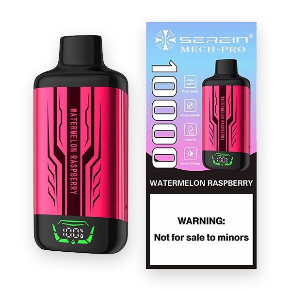 SEREIN MECH-PRO 10000 Puffs SEREIN MECH-PRO 10000 Puffs Watermelon Raspberry